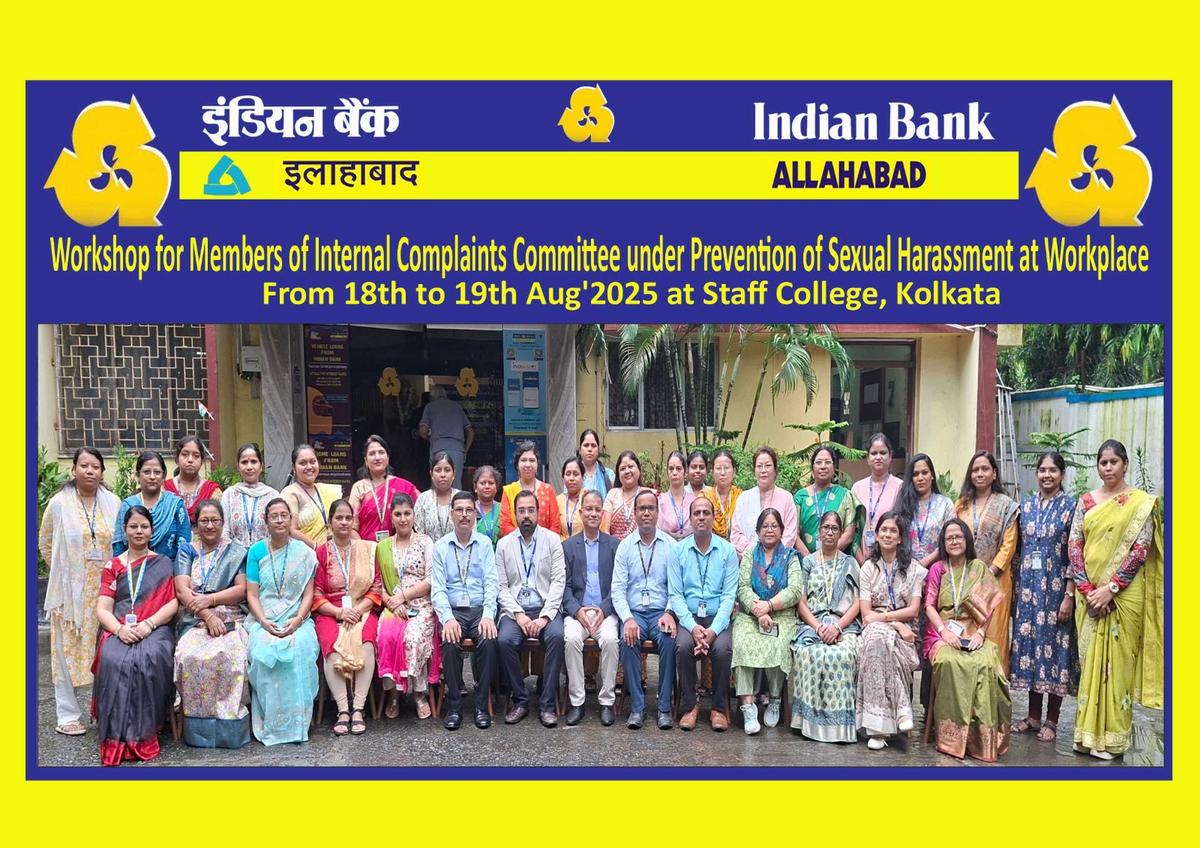 ICC Workshop — Indian Bank, Kolkata