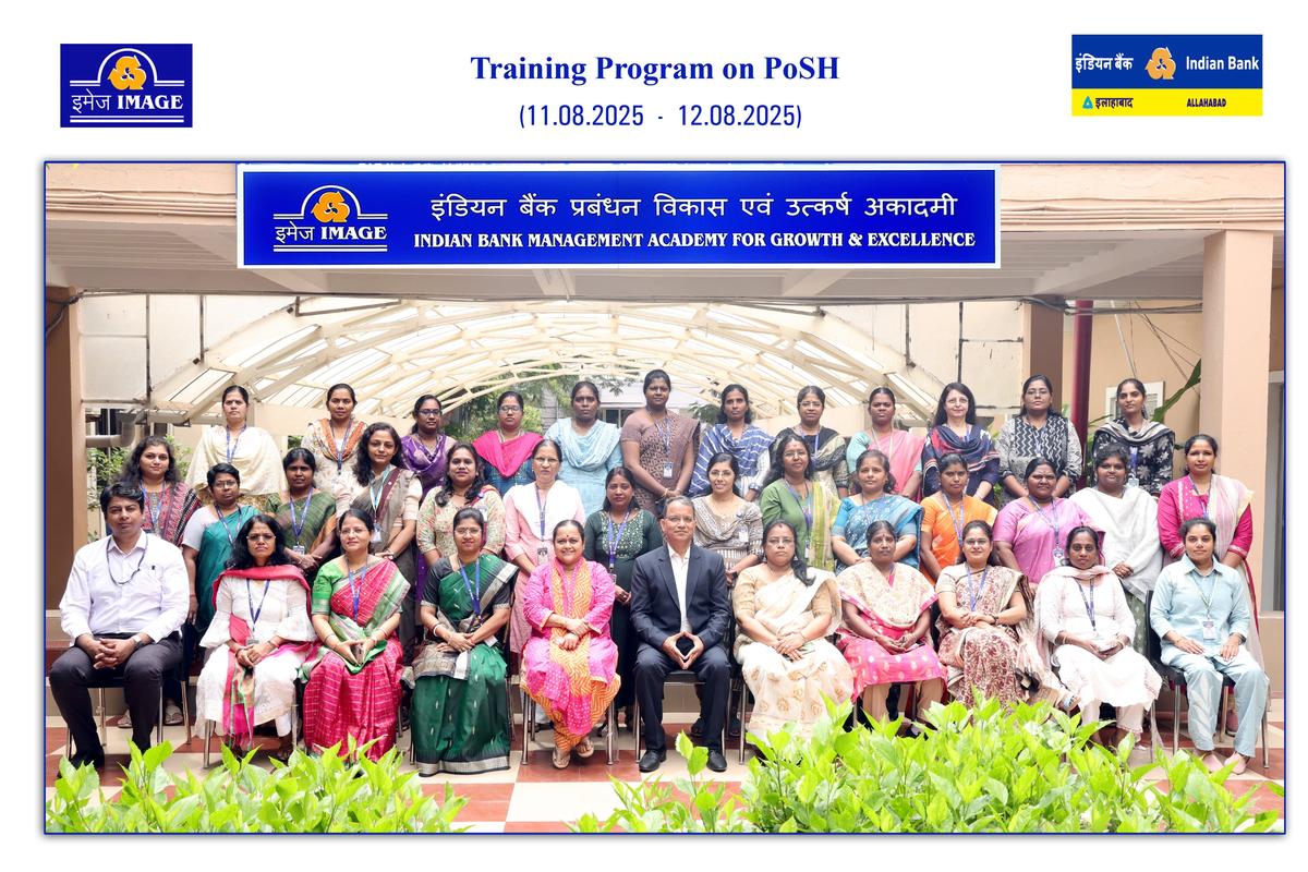 Training Program on PoSH — Indian Bank