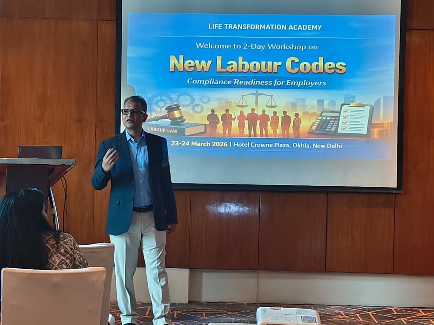New Labour Codes — Crowne Plaza, Okhla, March 2026