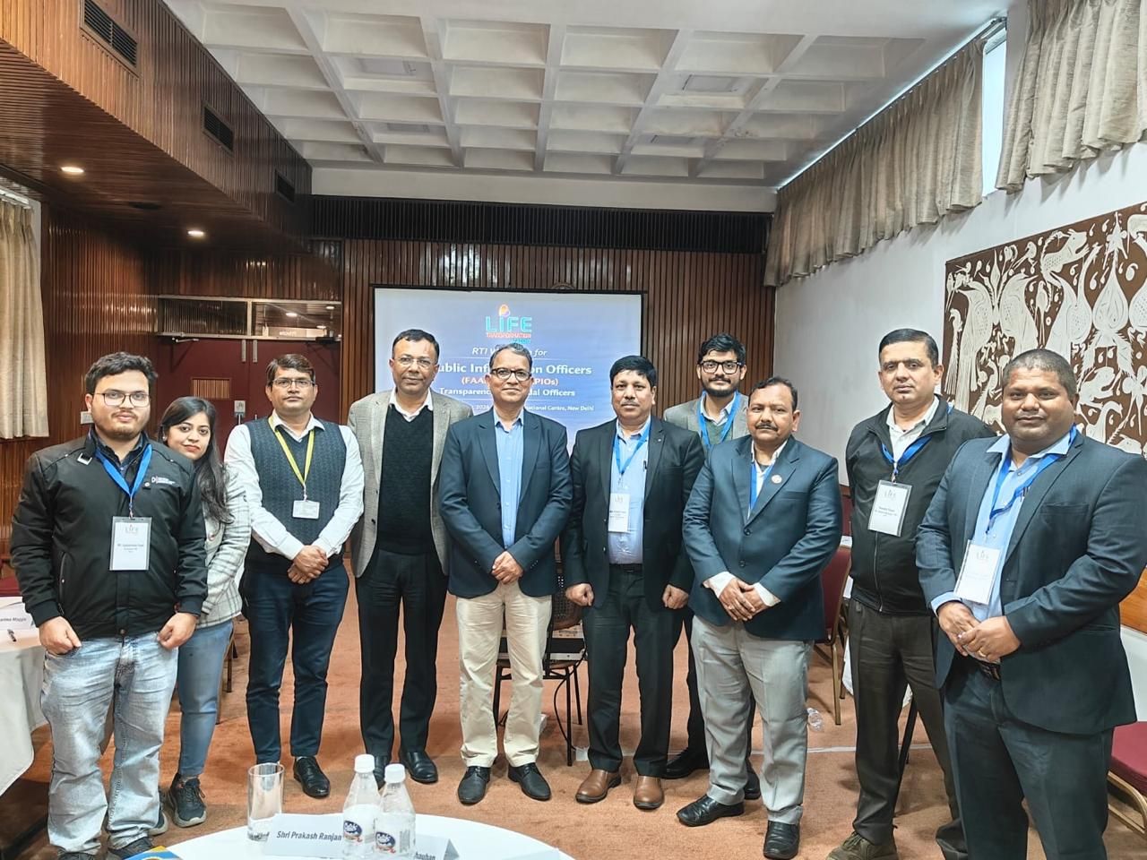 RTI Workshop for PIOs, FAAs & Nodal Officers — IIC, 2026